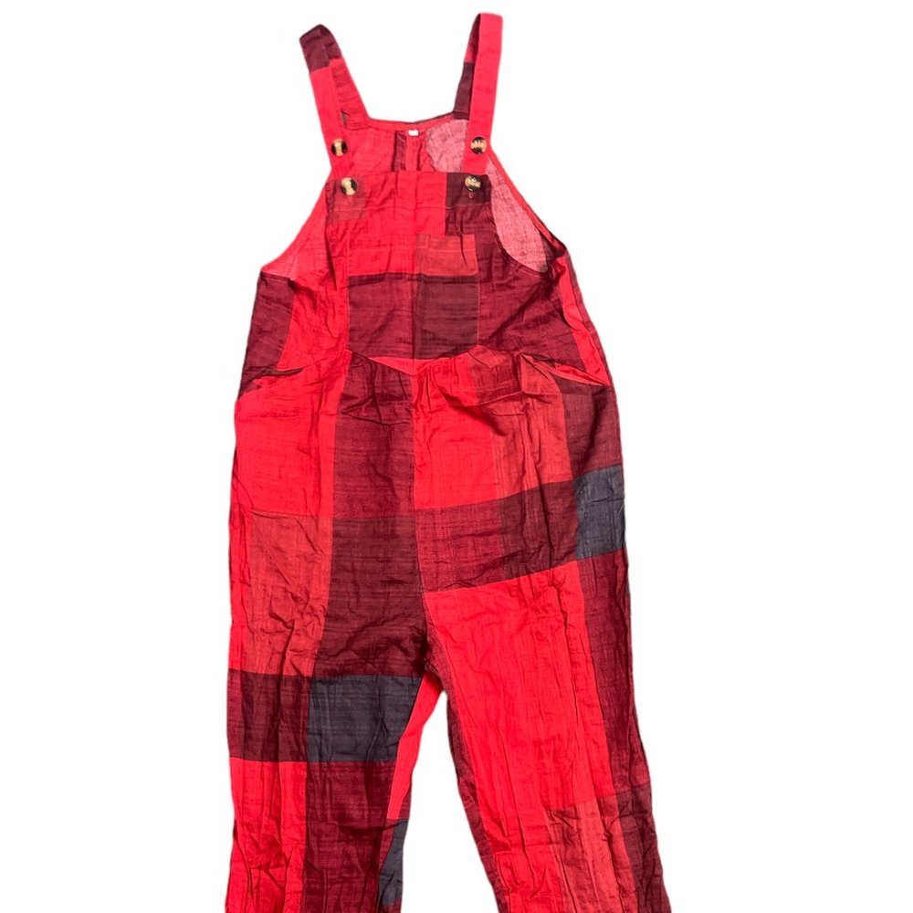 Women’s Red Dungarees jumpsuit Size: S